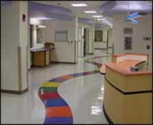 Commercial vinyl flooring
