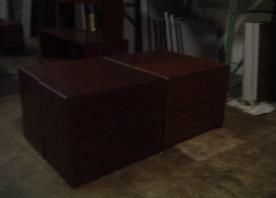 Assortment of 2 drawer lateral files